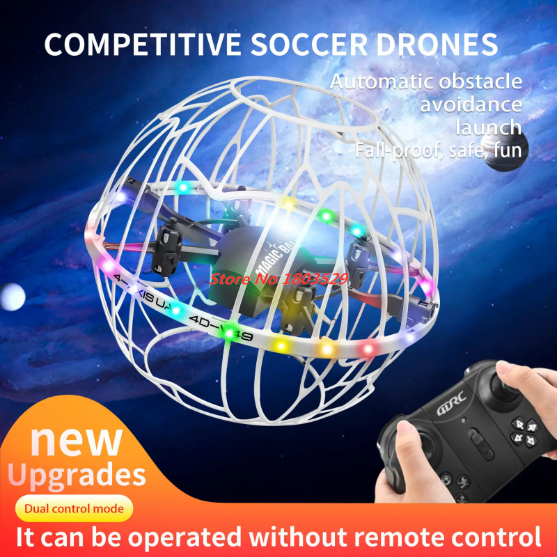 Rc Helicopter Gas - RC Drone Tam Koruma Futbol Tarzı