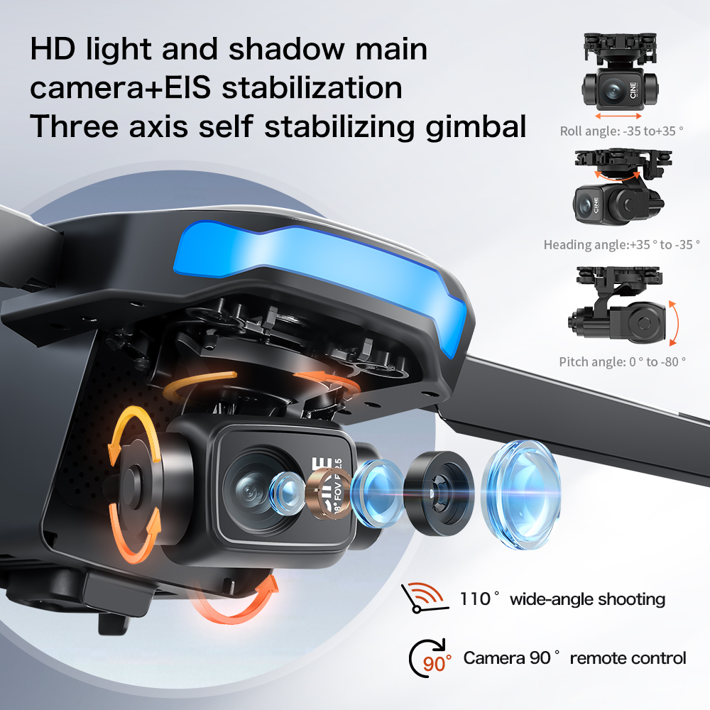 Yeni S-X1 MAX Drone GPS 8K Pro - Rc Helicopter Electric incelemesi ve fiyatı