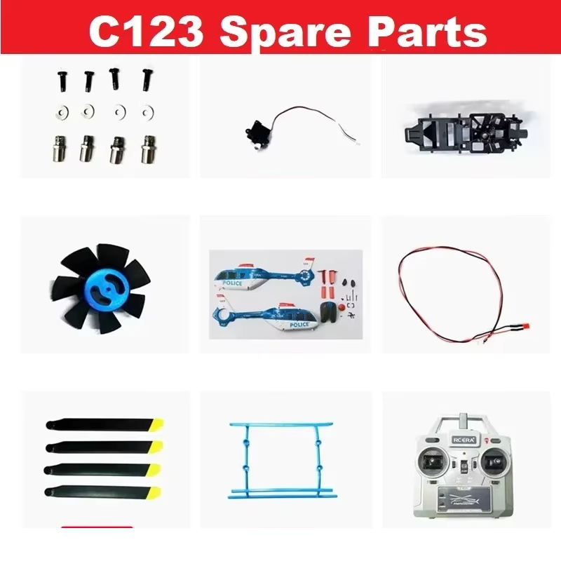 Yedek parça listesi RC ERA C12 - Rc Helicopter Blade incelemesi ve fiyatı