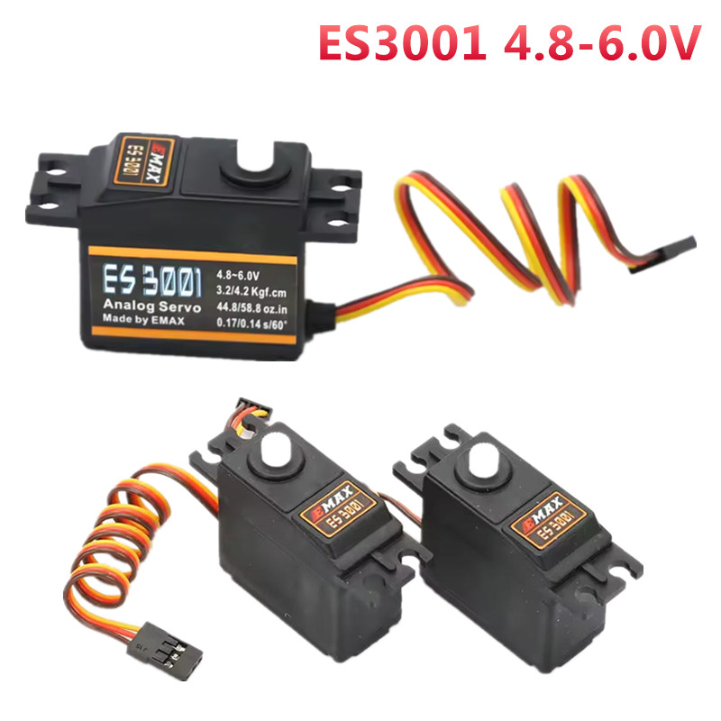1/4 adet EMAX ES3001 4.8-6.0V  - Rc Helicopter Servo incelemesi ve fiyatı